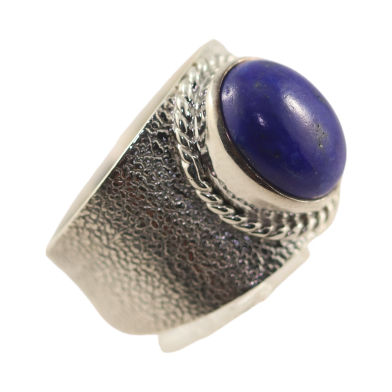 Luxurious Lapis Lazuli: Genuine Sterling Silver Ring for Effortless Elegance | Shop Now! - Image 6