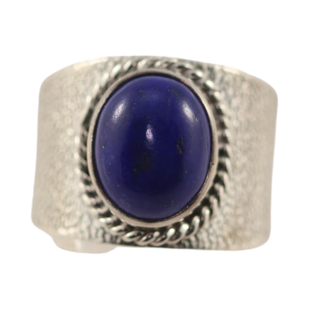 Luxurious Lapis Lazuli: Genuine Sterling Silver Ring for Effortless Elegance | Shop Now! - Image 5