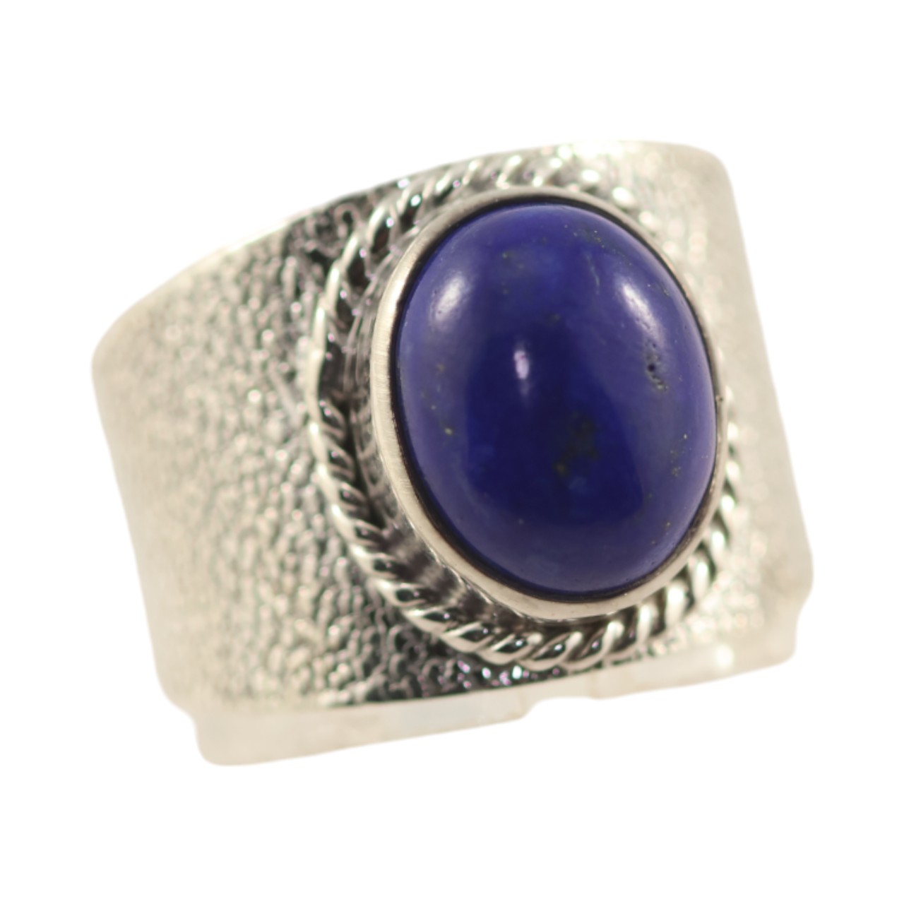 Luxurious Lapis Lazuli: Genuine Sterling Silver Ring for Effortless Elegance | Shop Now! - Image 4