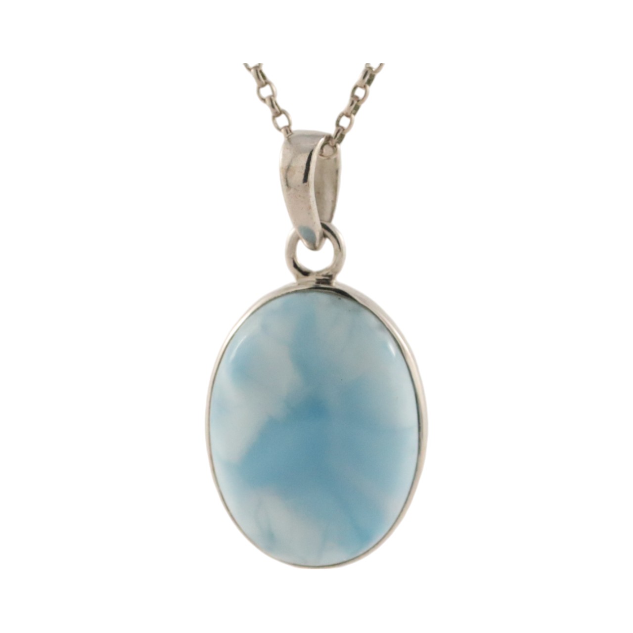 Larimar Silver Pendant - Beautifully Crafted and Timelessly Elegant